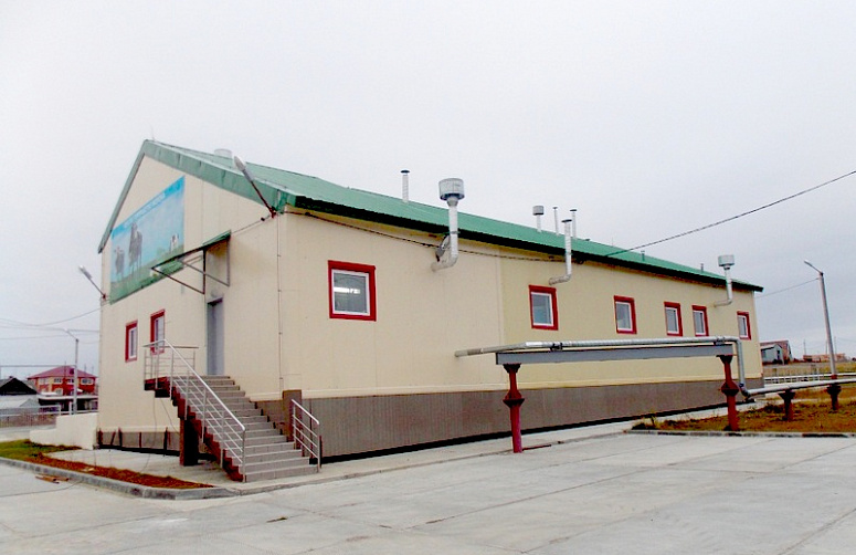 Milk processing plant, Salekhard