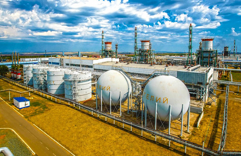 Orenburg helium plant facilities, Gazprom dobycha Orenburg, LLC