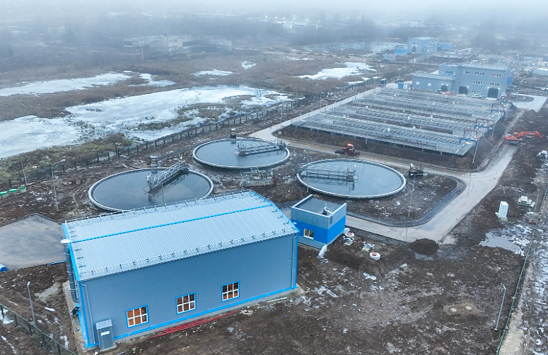 Waste treatment facilities in Solnechnogorsk, the Moscow Region