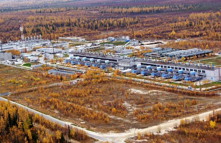 Booster compressor station (BCS) of Vyngapurovskoye gas field, Yamal-Nenets Autonomous District