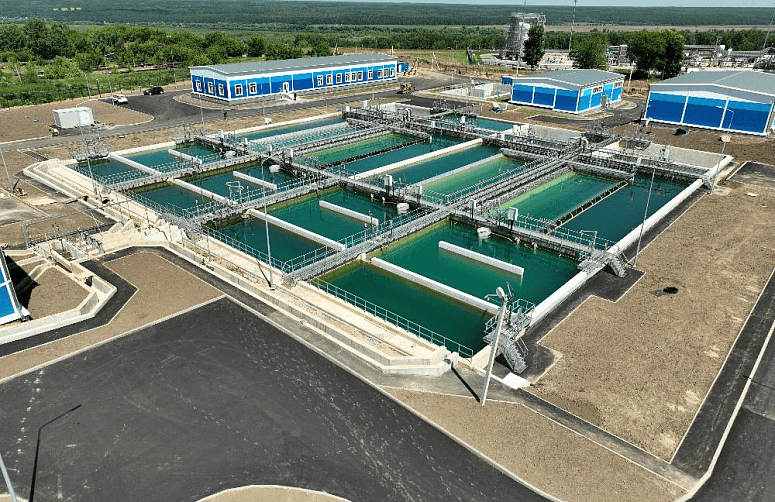 Wastewater treatment plant in Kashira, the Moscow Region